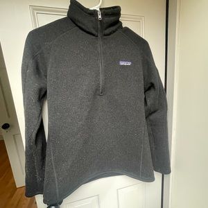 Patagonia Womens Better Sweater, Size M, Black